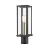 Gaffney 1 Light Outdoor Post Top Lantern 15.5 x 5 In by Livex  - 28034