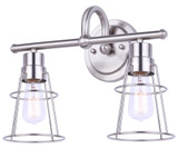 Dree 2 Light Vanity Light by Canarm - IVL1053A02BK