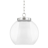 Sasha 15W 1 LED Light Medium Pendant by Mitzi - H457701L