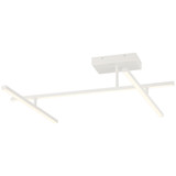Duo 29W 1 LED 4.75 Inch Wide Semi Flush Mount by Access - 63078LEDD