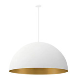 Elias 8 Light Dome Pendant 24.5 Inch and 47.25 Inch Wide by Justice Design - NSH-9847