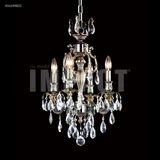 Impact 4 Light Small Chandelier by James Moder - 40614