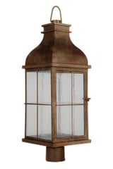 Vincent 10W 1 LED Outdoor Large Post Lantern 9 x 26.75 inches by Craftmade - ZA1825