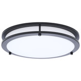Glamour 25W LED Flush Mount 2.13 Inch Tall and 12.99 Inch Wide by Nuvo - 62/1876