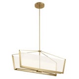 Calters LED Light Oversized Linear Chandelier by Kichler - 52293