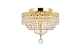 Century 4 Light 12 Inch Wide Flush Mount by Elegant - V1900F12
