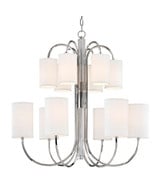 Junius 12 Light Oversized 2 Tier Chandelier by Hudson Valley - 9112