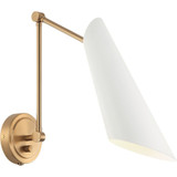 Butera 1 Light Wall Sconce 14 Inch Tall by Matteo - S08021