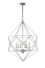 Diamond 6 Light Large Pendant by Matteo - C59606
