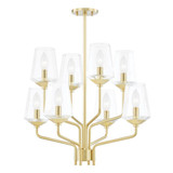 Kayla 8 Light Medium Chandelier by Mitzi - H420808