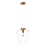 Vidria 1 Light Medium Pendant 14 Inch Tall by Hunter Fans - 4523-12