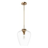 Vidria 1 Light Medium Pendant 14 Inch Tall by Hunter Fans - 4523-12
