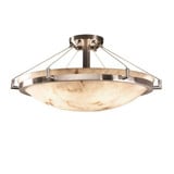 Lumenaria Ring 6 Light 27 Inch Wide Semi Flush Mount by Justice Design - FAL-9682-35