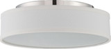 Heather 16W 1 LED 13 Inch Wide Flush Mount by Nuvo - 62