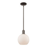 Athens 1 Light Stem Hung Mini Pendant 10.63 Inch X 8 Inch by Innovations - 716-1S-G12-8
