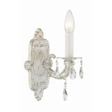 Paris Market 1 Light Candle Style Wall Sconce by Crystorama - 5021