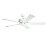 Basics Pro Ceiling Fan 12.5 inches tall by 52 inches wide by Kichler - 330018