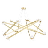 Orbit 12 Light Oversized Chandelier by Hudson Valley - 2756