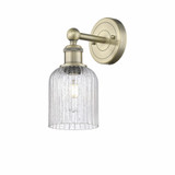 Bridal Veil 1 Light Wall Sconce 11.2 Inch Tall X 5 Inch Wide by Innovations - 616-1W-G559-5-GL