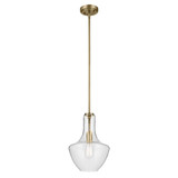 Everly 1 Light Small Pendant 15.25 Inch Tall by Kichler - 42141