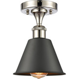 Smithfield 1 Light 9.5 Inch Tall Semi Flush Mount by Innovations - 516-1C-M8-95