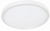 Edge Round 15W 1 LED Flush Mount with TRIAC/ELV Dimmer 8 Inch Wide by AFX - EGRF08LAJD1