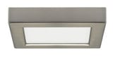 Blink 10.5W 1 LED 5.5 Inch Wide Square Flush Mount by Satco - S2105W-55551