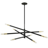 Wand 8 Light Oversized Chandelier by Dainolite WAN-548P - WAN-548P