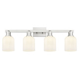 Bridal Veil 4 Light Bath Vanity 10.75 Inch and 32 Inch Wide by Innovations - 716-4W-G559-5