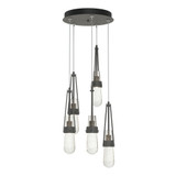 Link 5 Light Medium Pendant 13 Inch Wide by Hubbardton Forge - 131120H