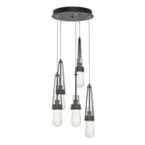 Link 5 Light Medium Pendant 13 Inch Wide by Hubbardton Forge - 131120H