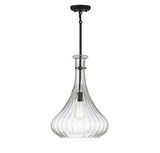 Bristo 1 Light Medium Pendant by Savoy House - 7-2265-1