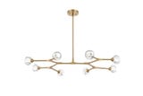 Zayne 8 Light Oversized Pendant by Elegant - 3508D45