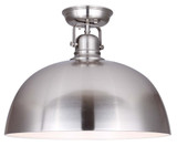 Polo 1 Light 16 Inch Wide Flush Mount by Canarm Inc - IFM622A16BK