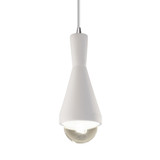 Radiance 1 Light Erlen Mini Pendant with Cord by Justice Design - CER-6520