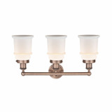 Canton 3 Light Industrial Vanity Light 24 Inch Wide by Innovations - 616-3W-CA