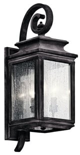 Wiscombe Park 3 Light Outdoor Wall Lantern by Kichler - 49502