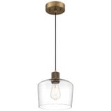Port Nine 9W 1 LED Pendant 9.25 x 9 Inches by Access 63141LEDDLP-ABB - 63141LEDDLP-ABB