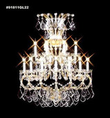 Maria Theresa Grand 11 Light Wall Sconce by James Moder - 91811