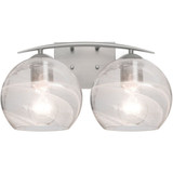 Jilly 2 Light Vanity Light by Besa - 2WC-JILLY