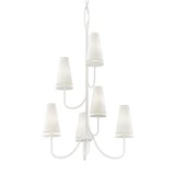 Marcel 6 Light Large Chandelier by Troy - F627