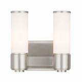 Weston 2 Light ADA Vanity Light 10 Inch Wide by Livex - 52102