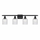 Bridal Veil 4 Light Bath Vanity 10 Inch Tall X 35 Inch Wide by Innovations - 516-4W-G559-5-GL
