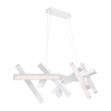 Chaos 11 LED Light Medium Linear Chandelier by Modern Forms - PD-64848