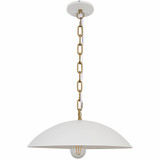 Ofelia 100W 1 LED Pendant 5.5 Inch Tall and 15.75 Inch Wide by Dainolite - OFE-151P