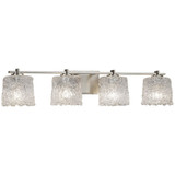 Veneto Luce Era 4 Light Oval Lace Wall Sconce by Justice Design - GLA-8444-30-LACE
