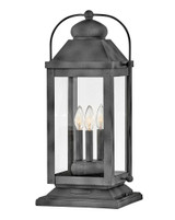 Anchorage 3 Light Outdoor Pier Mount Lantern 11 x 23.5 Inch by Hinkley  - 1857