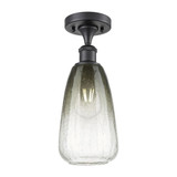 Brookhaven Almond 1 Light Semi Flush Mount 14 Inch X 6 Inch by Innovations - 516-1C-G480-6