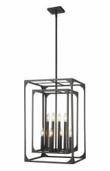 Easton 8 Light Chandelier 27 Inches Tall and 16.5 Inches Wide by Z-Lite - 3038-8