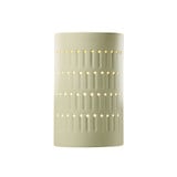 Ambiance Cactus Cylinder Open Top Bottom Wall Sconce by Justice Design - CER-2285